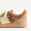 Upvillage Sneaker aus Wolle und Crust-Leder Upvillage Sneaker aus Wolle und Crust-Leder