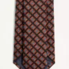 Valentie Jacquard-Baumwollkrawatte mit Kammermuster und VLogo-Signaturdetail Valentie Jacquard-Baumwollkrawatte mit Kammermuster und VLogo-Signaturdetail