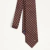 Valentie Jacquard-Baumwollkrawatte mit Kammermuster und VLogo-Signaturdetail Valentie Jacquard-Baumwollkrawatte mit Kammermuster und VLogo-Signaturdetail
