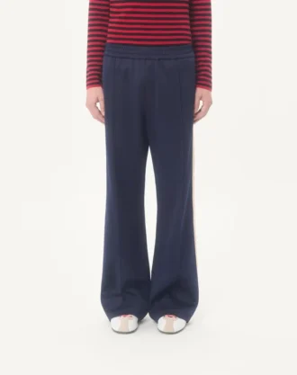Valentino Acetat-Hose mit VLogo-Patch