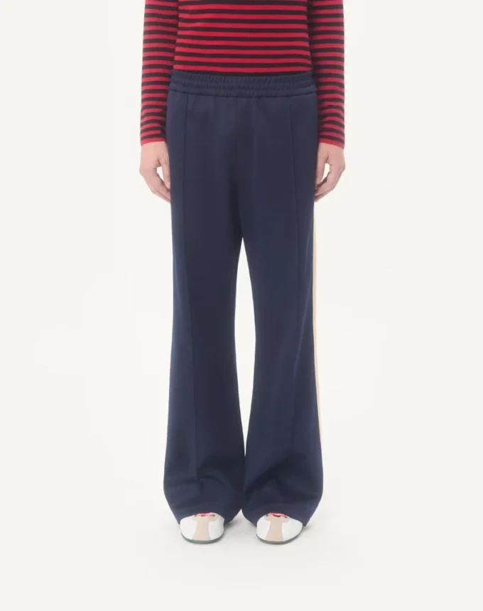 Valentino Acetat-Hose mit VLogo-Patch Valentino Acetat-Hose mit VLogo-Patch