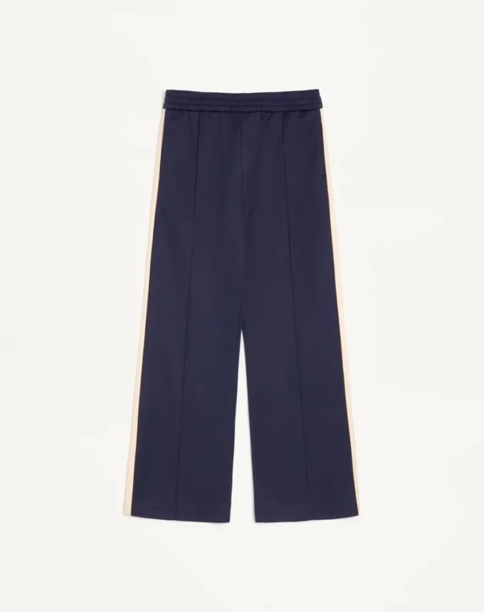 Valentino Acetat-Hose mit VLogo-Patch Valentino Acetat-Hose mit VLogo-Patch