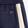 Valentino Acetat-Hose mit VLogo-Patch Valentino Acetat-Hose mit VLogo-Patch