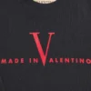Valentino Baumwoll-Sweatshirt mit Rundhalsausschnitt und „Made In Valentino”-Print Valentino Baumwoll-Sweatshirt mit Rundhalsausschnitt und „Made In Valentino”-Print