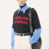 Valentino Baumwoll-T-Shirt mit Apollon/Dyonisos-Print Valentino Baumwoll-T-Shirt mit Apollon/Dyonisos-Print