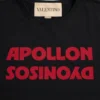 Valentino Baumwoll-T-Shirt mit Apollon/Dyonisos-Print Valentino Baumwoll-T-Shirt mit Apollon/Dyonisos-Print