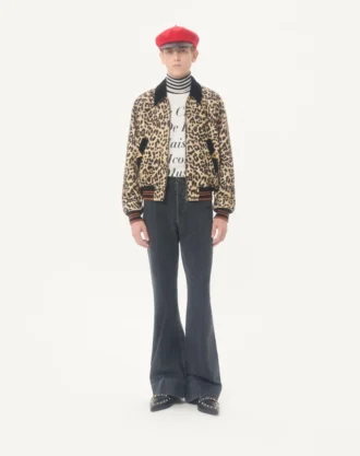 Valentino Baumwoll-T-Shirt mit Le Chat De La Maison Icon Muse Anti Hero Print