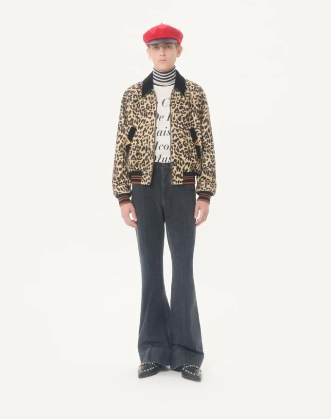 Valentino Baumwoll-T-Shirt mit Le Chat De La Maison Icon Muse Anti Hero Print