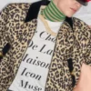 Valentino Baumwoll-T-Shirt mit Le Chat De La Maison Icon Muse Anti Hero Print