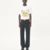 Valentino Baumwoll-T-Shirt mit Le Chat De La Maison-Print Valentino Baumwoll-T-Shirt mit Le Chat De La Maison-Print