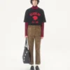 Valentino Baumwoll-T-Shirt mit Panther-Print Valentino Baumwoll-T-Shirt mit Panther-Print