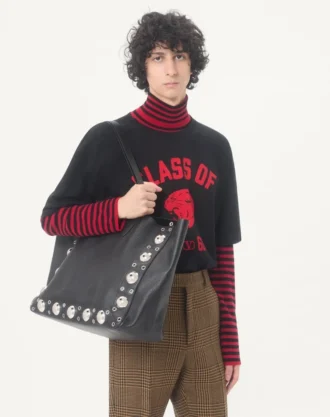 Valentino Baumwoll-T-Shirt mit Panther-Print