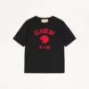 Valentino Baumwoll-T-Shirt mit Panther-Print Valentino Baumwoll-T-Shirt mit Panther-Print