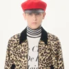 Valentino Bomberjacke aus drapierter Wolle mit VGold auf den Seitentaschen Valentino Bomberjacke aus drapierter Wolle mit VGold auf den Seitentaschen