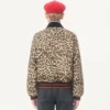 Valentino Bomberjacke aus drapierter Wolle mit VGold auf den Seitentaschen Valentino Bomberjacke aus drapierter Wolle mit VGold auf den Seitentaschen