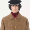 Valentino Bomberjacke aus Wolle mit Hahnentrittmuster Valentino Bomberjacke aus Wolle mit Hahnentrittmuster