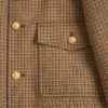 Valentino Bomberjacke aus Wolle mit Hahnentrittmuster Valentino Bomberjacke aus Wolle mit Hahnentrittmuster
