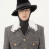 Valentino Boutonné-Safarijacke aus Wolle mit Gürtel Valentino Boutonné-Safarijacke aus Wolle mit Gürtel