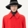 Valentino Einreihiger Mantel aus Woll-Drapé Valentino Einreihiger Mantel aus Woll-Drapé
