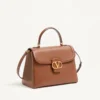 Valentino Garavani 9To5 Handtasche aus glattem Kalbsleder Valentino Garavani 9To5 Handtasche aus glattem Kalbsleder