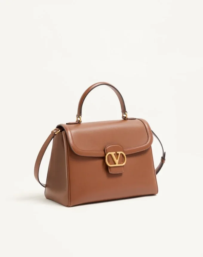 Valentino Garavani 9To5 Handtasche aus glattem Kalbsleder Valentino Garavani 9To5 Handtasche aus glattem Kalbsleder