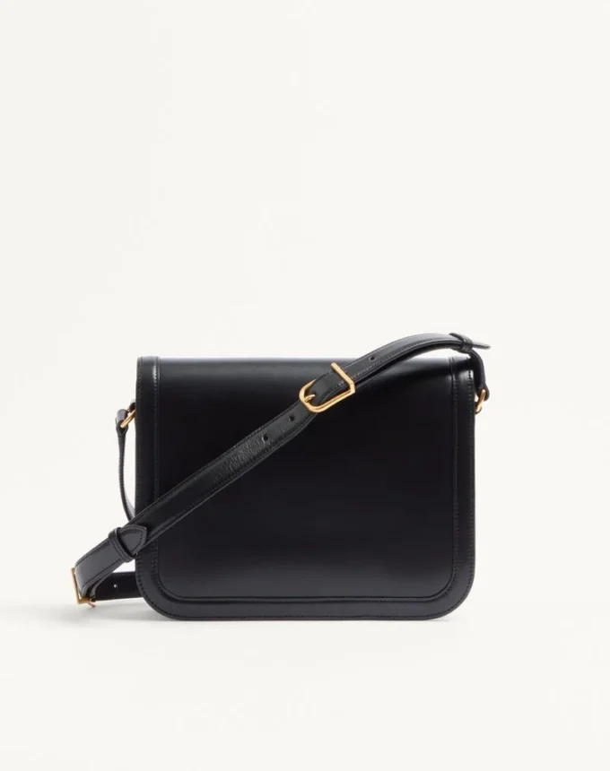 Valentino Garavani 9To5 Schultertasche aus glattem Kalbsleder Valentino Garavani 9To5 Schultertasche aus glattem Kalbsleder