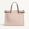 Valentino Garavani Antibes Medium Canvas Shopping Bag Valentino Garavani Antibes Medium Canvas Shopping Bag