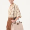 Valentino Garavani Antibes Medium Canvas Shopping Bag Valentino Garavani Antibes Medium Canvas Shopping Bag