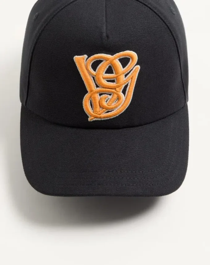 Valentino Garavani Baseballkappe aus Baumwolle mit Stickerei