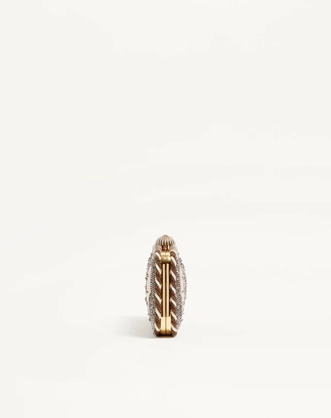 Valentino Garavani Carry Secrets Bestickte Minaudiere Valentino Garavani Carry Secrets Bestickte Minaudiere