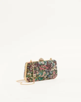 Valentino Garavani Carry Secrets Minaudiere mit Apres L’Hiver Strassmotiv