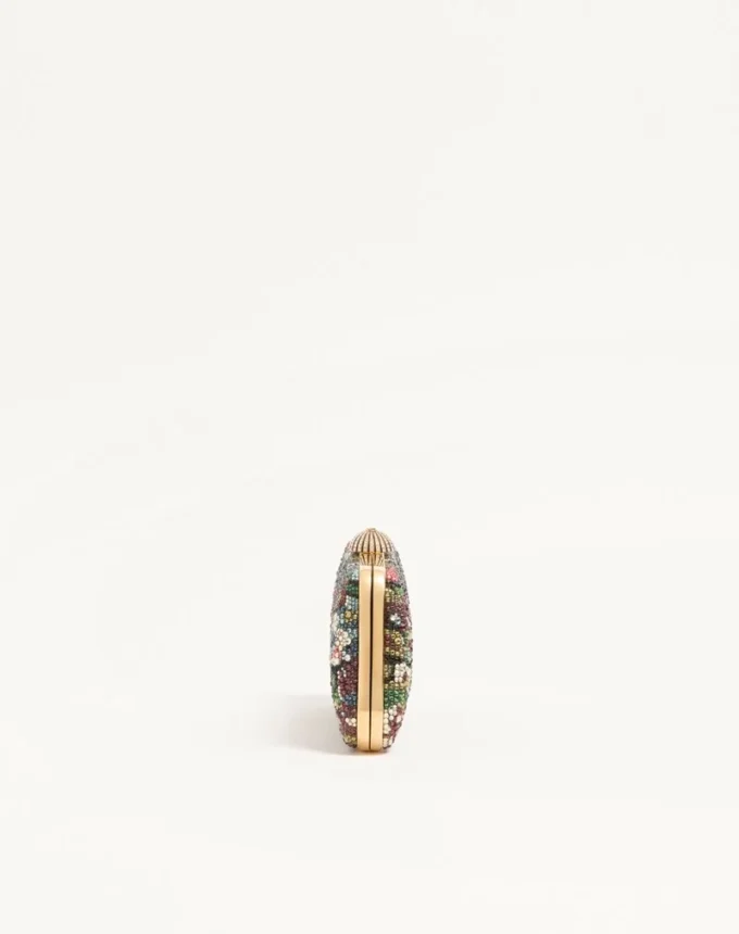 Valentino Garavani Carry Secrets Minaudiere mit Apres L’Hiver Strassmotiv Valentino Garavani Carry Secrets Minaudiere mit Apres L’Hiver Strassmotiv