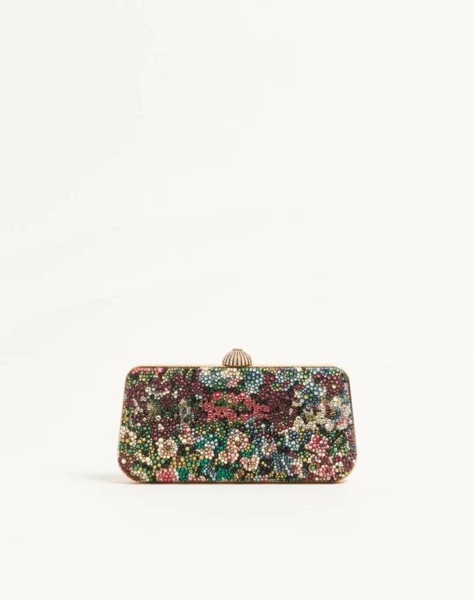 Valentino Garavani Carry Secrets Minaudiere mit Apres L’Hiver Strassmotiv Valentino Garavani Carry Secrets Minaudiere mit Apres L’Hiver Strassmotiv