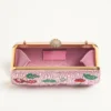 Valentino Garavani Carry Secrets Minaudiere mit Cherryfic-Strassmotiv Valentino Garavani Carry Secrets Minaudiere mit Cherryfic-Strassmotiv