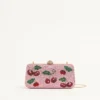 Valentino Garavani Carry Secrets Minaudiere mit Cherryfic-Strassmotiv Valentino Garavani Carry Secrets Minaudiere mit Cherryfic-Strassmotiv