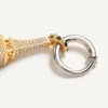 Valentino Garavani Chez Valentino Einzelner Ohrring aus Metall und Swarovski®-Kristallen Valentino Garavani Chez Valentino Einzelner Ohrring aus Metall und Swarovski®-Kristallen