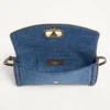 Valentino Garavani DeVain Kleine Denim-Umhängetasche Valentino Garavani DeVain Kleine Denim-Umhängetasche