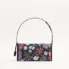 Valentino Garavani DeVain Kleine Umhängetasche aus Moiré-Papier mit Blumenmuster Valentino Garavani DeVain Kleine Umhängetasche aus Moiré-Papier mit Blumenmuster