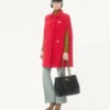Valentino Garavani Laseine Shopping Bag aus Nappaleder mit Chevron-Muster Valentino Garavani Laseine Shopping Bag aus Nappaleder mit Chevron-Muster