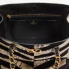 Valentino Garavani Laseine Shopping Bag aus Pythonleder und Wildleder mit Chevron-Muster Valentino Garavani Laseine Shopping Bag aus Pythonleder und Wildleder mit Chevron-Muster