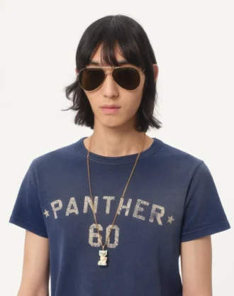 Valentino Garavani Le Chat De La Maison Halskette aus Nylon und Metall