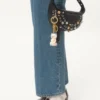 Valentino Garavani Le Chat De La Maison Nylon-Taschenanhänger mit Schlüsselring Valentino Garavani Le Chat De La Maison Nylon-Taschenanhänger mit Schlüsselring