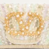 Valentino Garavani Locò Kleine bestickte Umhängetasche mit Juwelenlogo Valentino Garavani Locò Kleine bestickte Umhängetasche mit Juwelenlogo