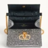 Valentino Garavani Mini-Umhängetasche mit Strasssteinen und Juwelenlogo Valentino Garavani Mini-Umhängetasche mit Strasssteinen und Juwelenlogo