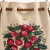 Valentino Garavani Nellcôte Alice bestickte Tasche mit Fransen Valentino Garavani Nellcôte Alice bestickte Tasche mit Fransen