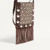 Valentino Garavani Nellcôte bestickte Schultertasche Valentino Garavani Nellcôte bestickte Schultertasche