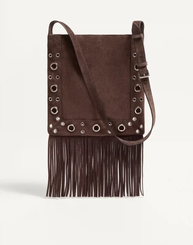 Valentino Garavani Nellcôte bestickte Schultertasche Valentino Garavani Nellcôte bestickte Schultertasche