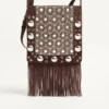 Valentino Garavani Nellcôte bestickte Schultertasche Valentino Garavani Nellcôte bestickte Schultertasche