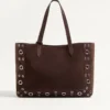 Valentino Garavani Nellcôte Medium bestickte Einkaufstasche Valentino Garavani Nellcôte Medium bestickte Einkaufstasche