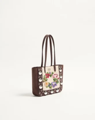 Valentino Garavani Nellcôte Mini-Einkaufstasche mit Stickerei